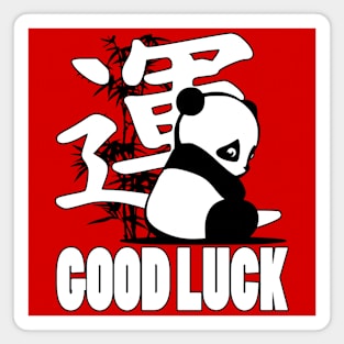 Good Luck Panda Magnet